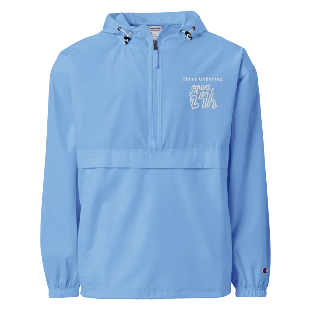 Embroidered Champion Packable Jacket