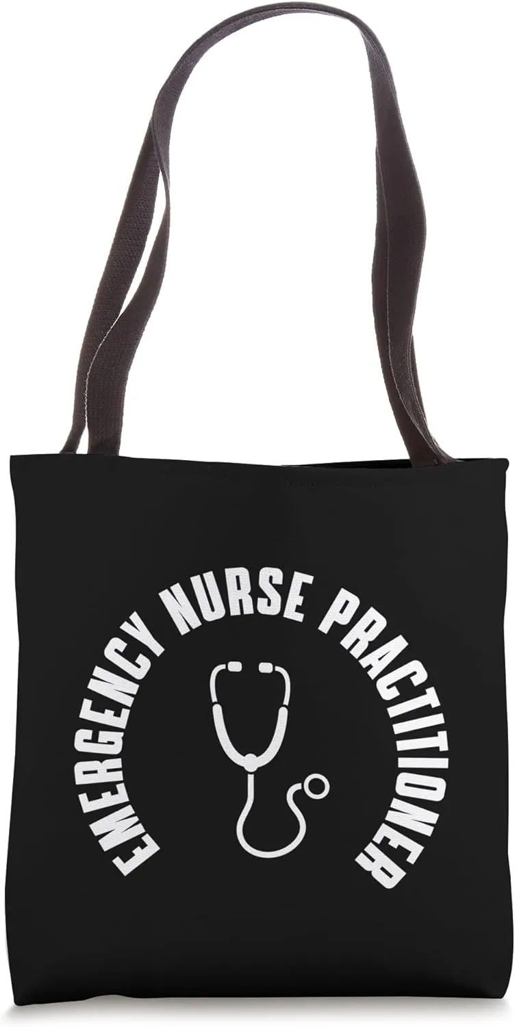 Emergency Nurse Practitioner Pocket Apparel ENP Acute Care Tote Bag