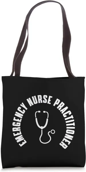 Emergency Nurse Practitioner Pocket Apparel ENP Acute Care Tote Bag