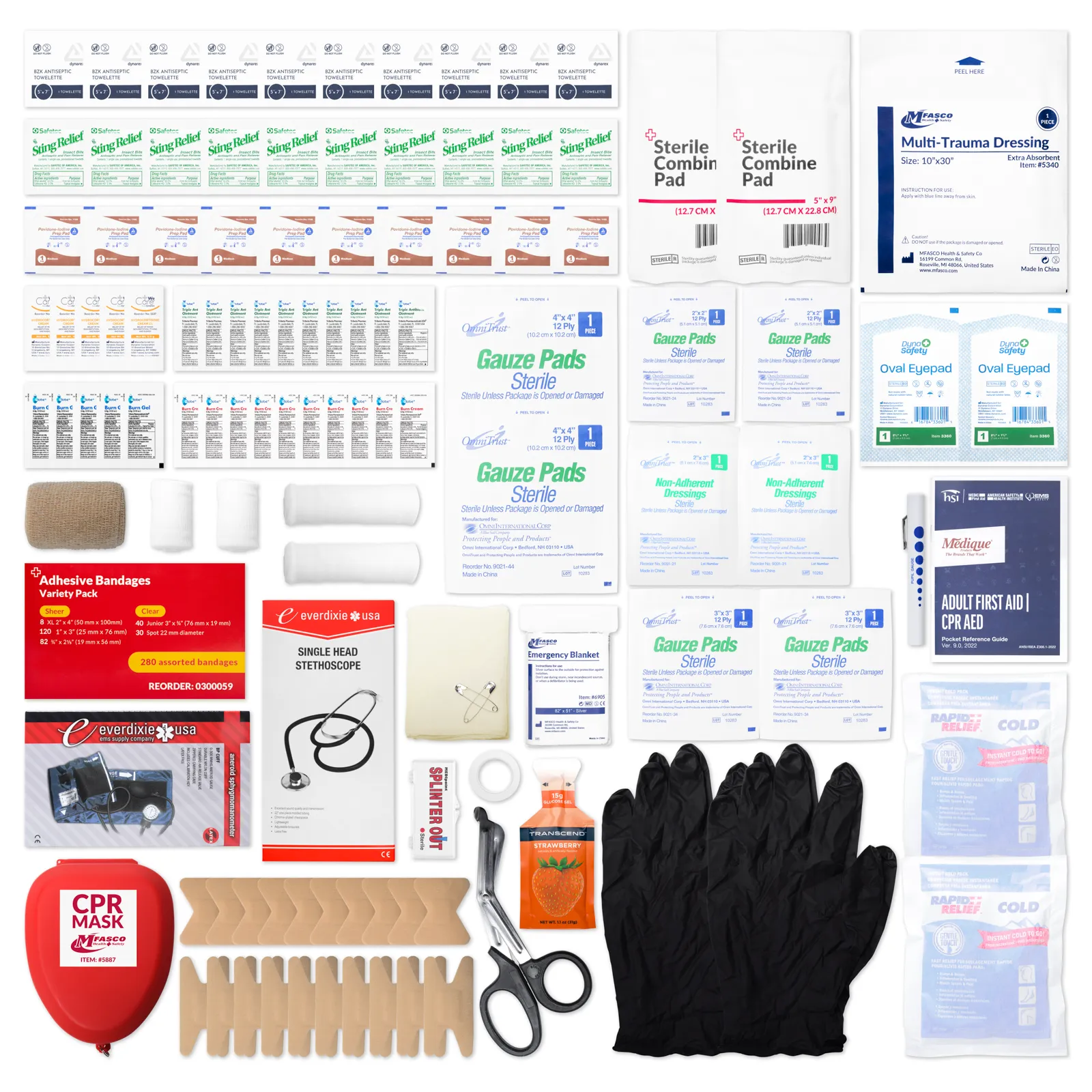 Emergency Response Kit Amz Orange Bag