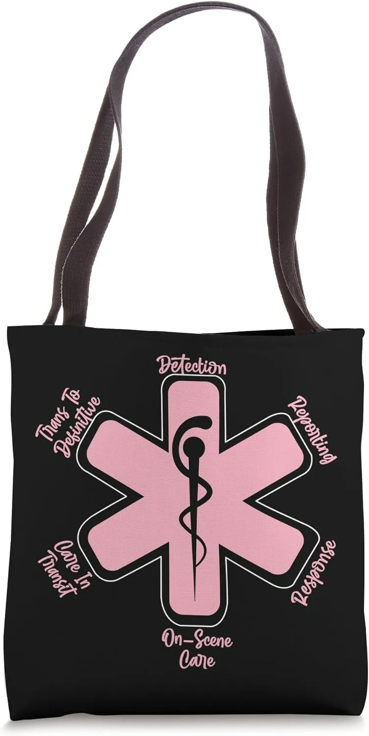 EMT EMS Paramedic AMR Detection Tote Bag