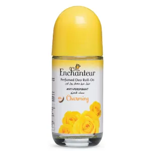 E_nchanteur Charming Anti-Perspirant Deodorant Roll-On For Women| 48-Hours Long Odour Protection| Soothing Floral French Fragrance| Quick Drying & Non-Sticky| 50ml