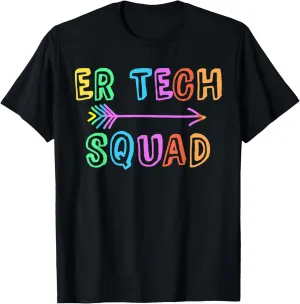 ER Tech Team Emergency Room Technical Crew T-Shirt