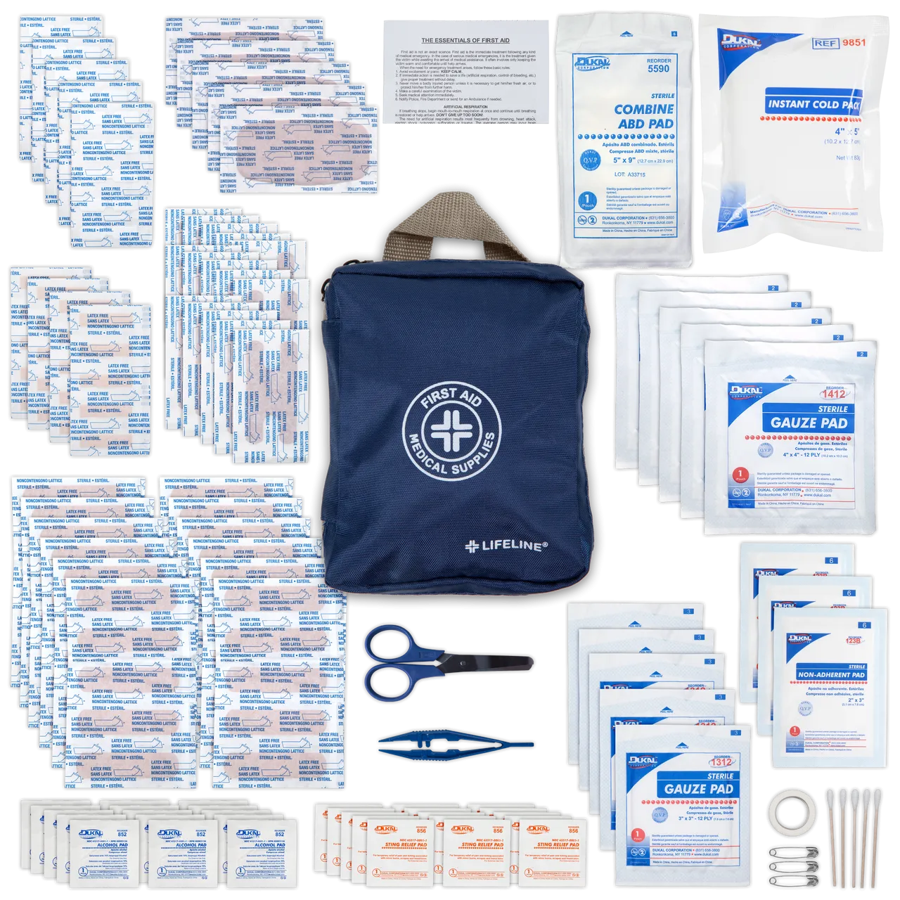 Essentail First Aid Kit - 200 Piece
