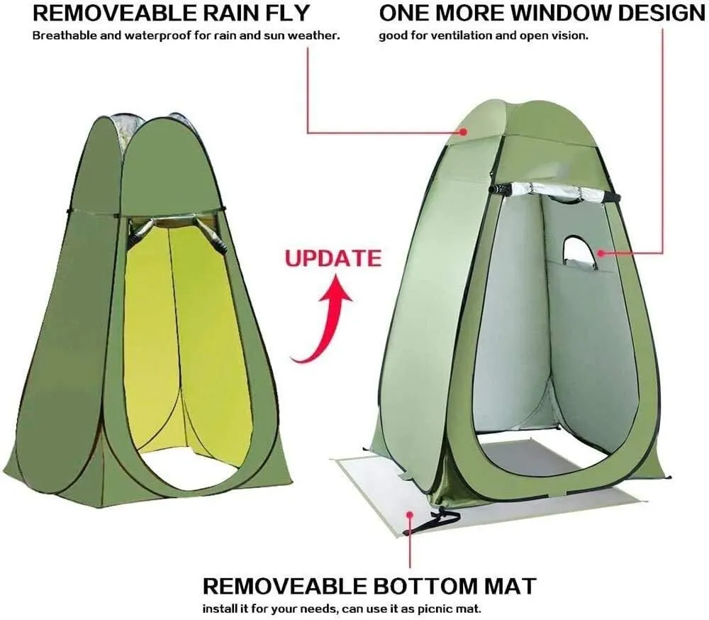 Extra Large Tent 3-4 Person,Family Cabin Tents, 1 Doors and 3 Windows with Mesh,Waterproof,Double Layer,Big Tent for Outdoor,Picnic,Camping,Family,Friends Gathering