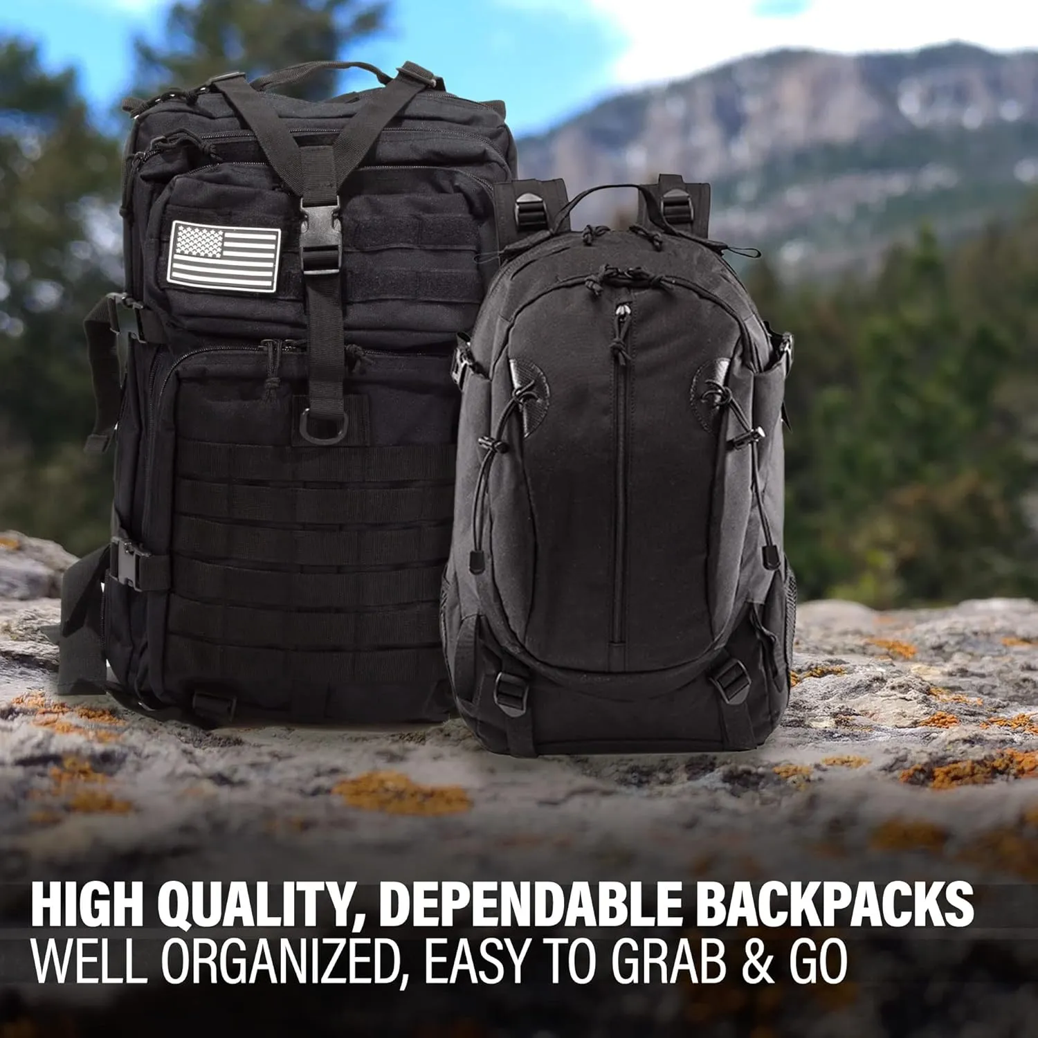 Family Comfort 72 Emergency Survival Kit/Backpack – 72 Hour for 2 People – Disaster Preparedness – Delicious ReadyWise Food, Gear, Lighting, First Aid, Tools & More - Sirius Survival