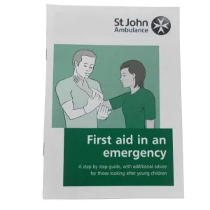 First Aid In An Emergency Booklet -2016- PACK OF 10