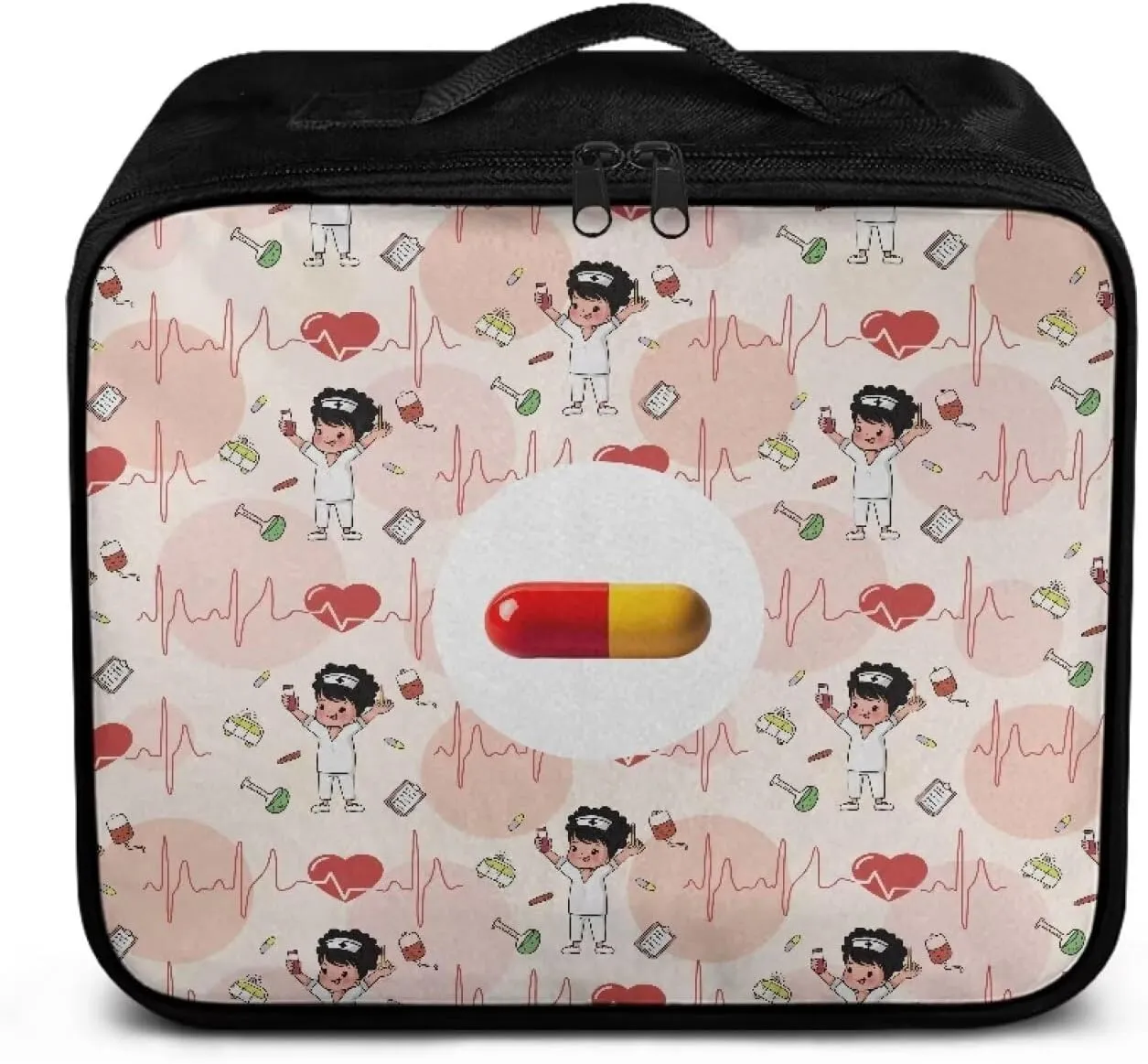 First Aid Kit Bag Empty Medical Kit Medicine Storage Bag Trauma First Aid Bag Medkit，Idea for Travel Sports Hiking Camping Hunting Emergency Survival (Bag Only)