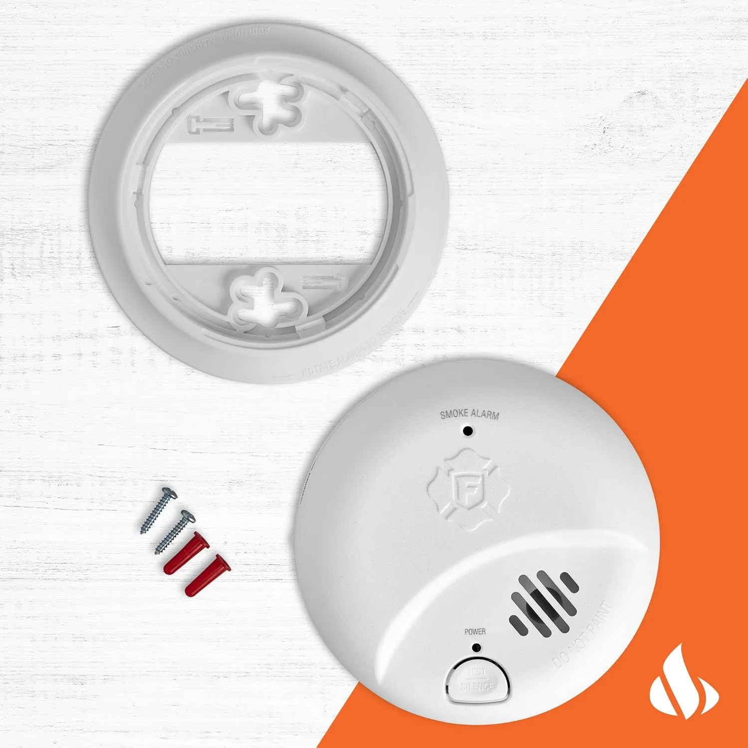First Alert SMI110, 10-Year Sealed Battery Smoke Alarm, 1-Pack