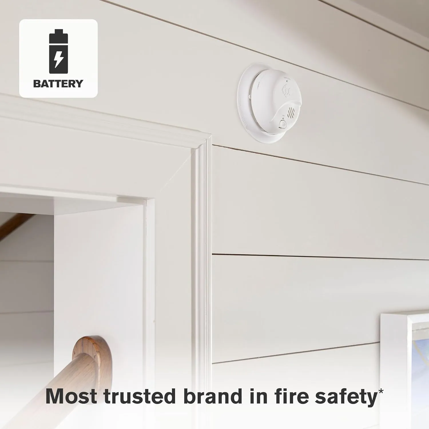 First Alert SMI110, 10-Year Sealed Battery Smoke Alarm, 1-Pack