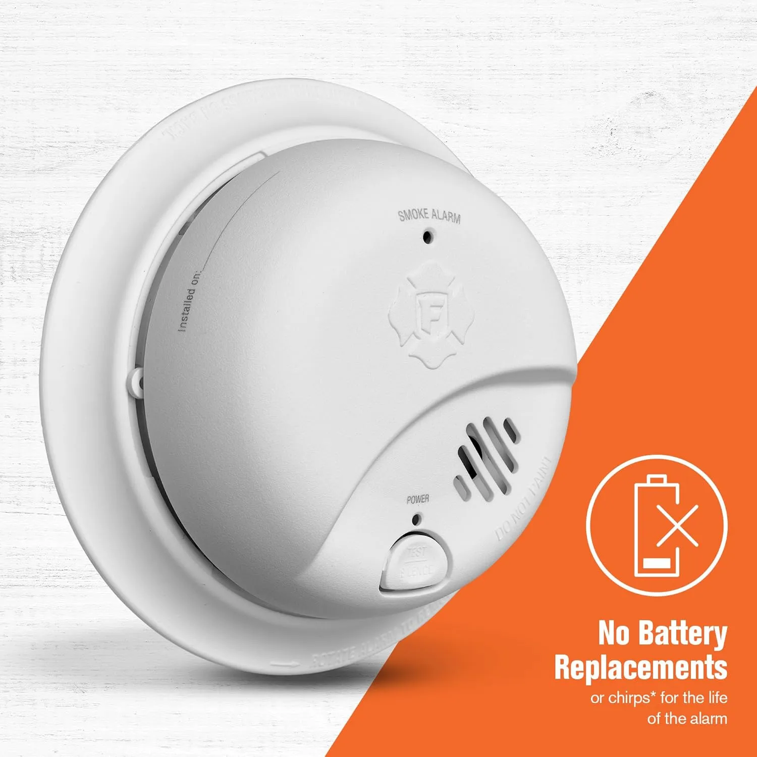 First Alert SMI110, 10-Year Sealed Battery Smoke Alarm, 1-Pack