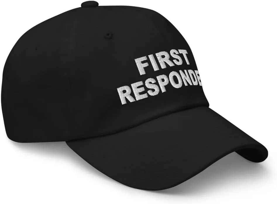 First Responder Baseball Cap EMS Emergency EFR Fire
