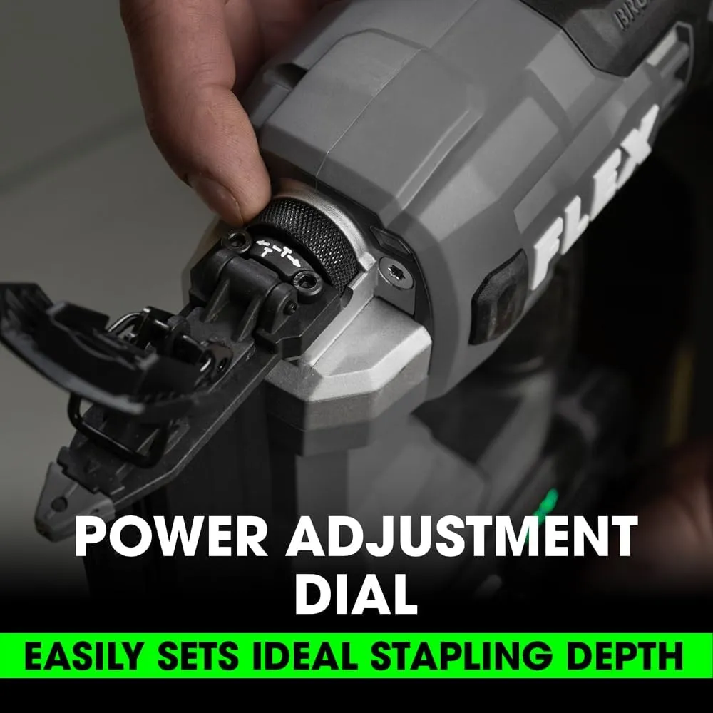 FLEX 24V Brushless 23Ga Pin Nailer Kit with 2.5Ah Lithium Battery and 160W Fast Charger - FS4341-1A