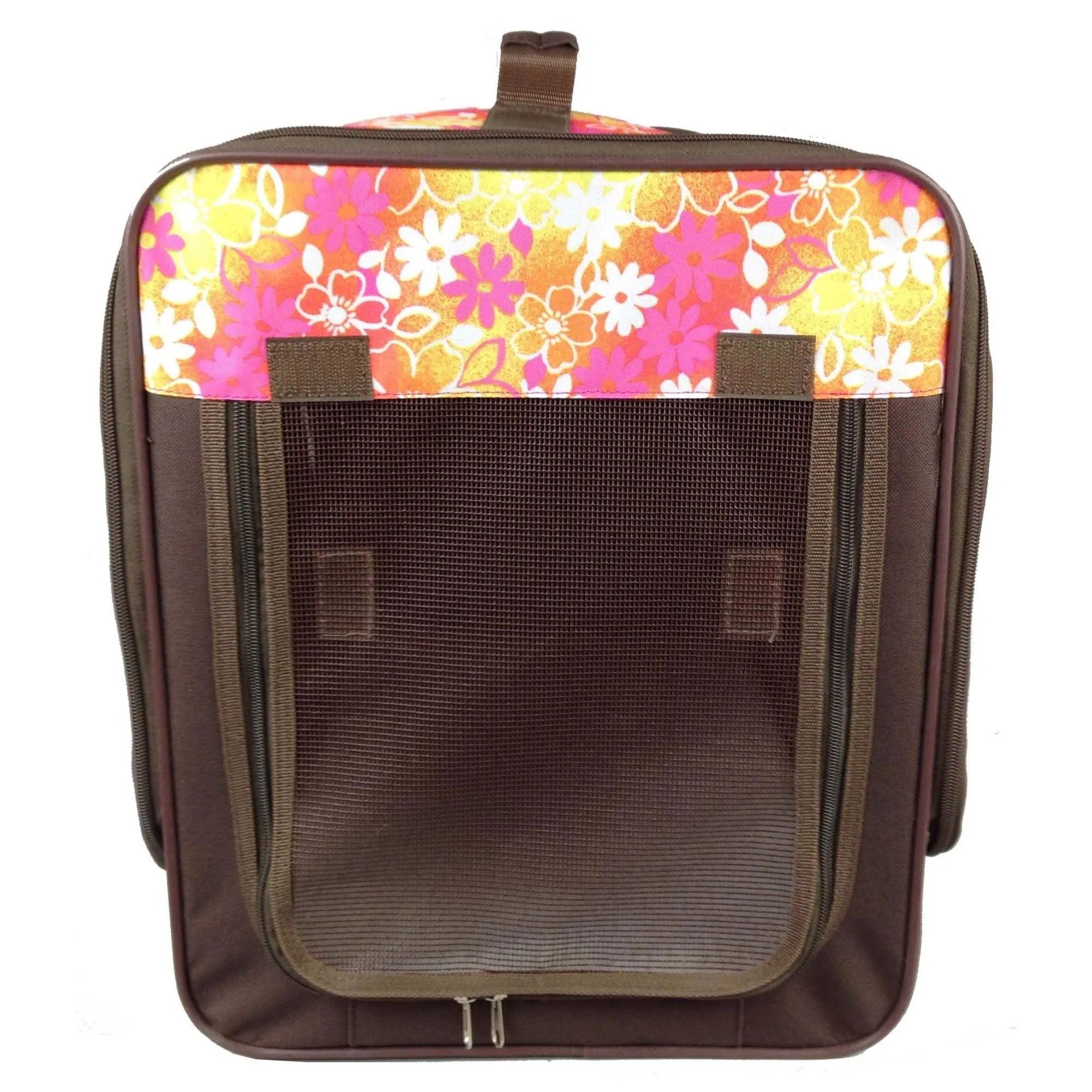 Floral Folding Pet Crate Felina
