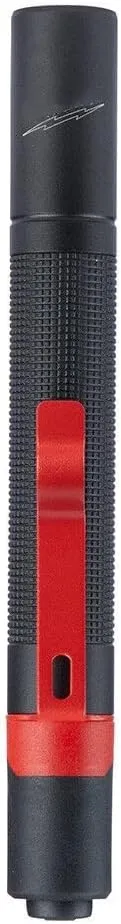 for Milwaukee 2105 100 Lumens Cordless Aluminum Penlight with Removable Metal Clip • Length: 5.39in Height : 0.65in Width: 0.65in Weight:0.14 lbs