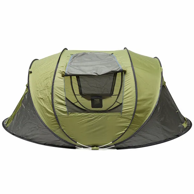 Fully Tent Tent 4 Waterproof Outdoor Direct shipping Season Windproof Camping Instant Setup 2-8 Family People Pop-up Automatic Tent All-in-one Automatic