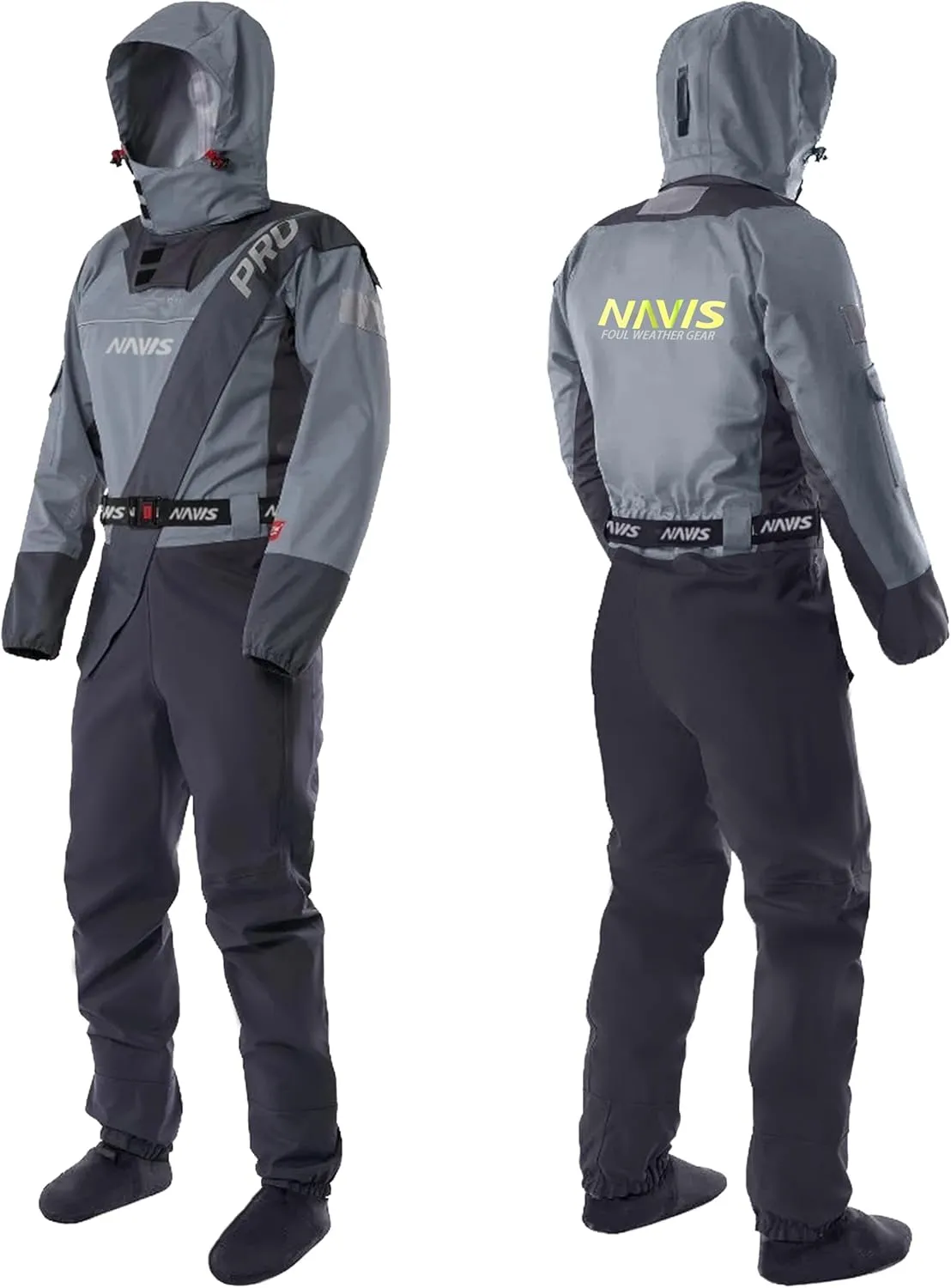 FWG Men's 3L-Gore Pro Tex Dry Suit – Waterproof, Breathable, Durable – Ideal for Extreme Conditions