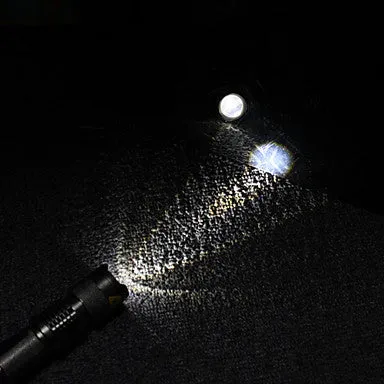 FX SK68 1-Mode CREE XR-E Q5 LED Flashlight (200LM, 1xAA/1x14500, Black)
