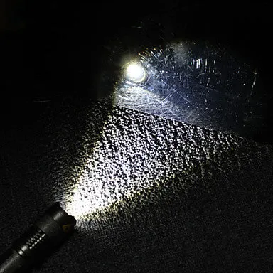 FX SK68 1-Mode CREE XR-E Q5 LED Flashlight (200LM, 1xAA/1x14500, Black)