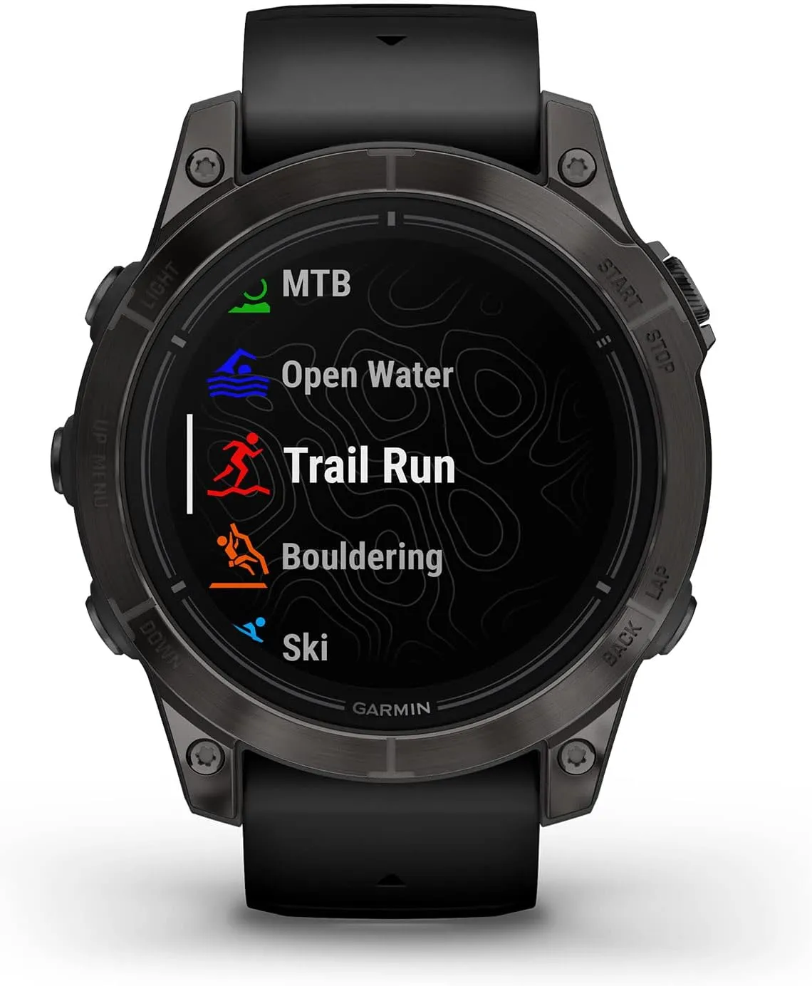 Garmin epix Pro (Gen 2) Sapphire Edition, 47mm, High Performance Smartwatch, Advanced Training Technology, Built-in Flashlight, Black