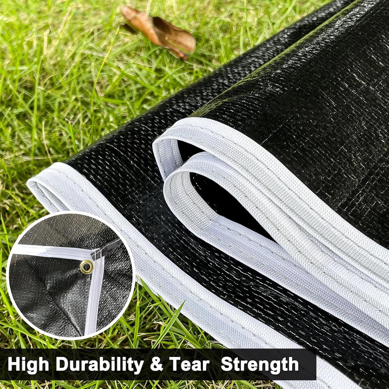 GEERTOP Lightweight PE Footprint for Camp Tent Water Resistant Ground Sheet Mat Trap for Camping Hiking Backpacking Picnic Outdoor Travel