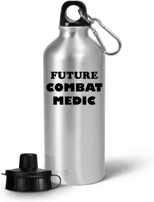 Gifts for Future Combat Medic Water Bottle Tumbler Portable Drinkware - Funny Cute Gag Field Medics Military Personnel Army Emergency First Aid Trauma Care Assistant Intern Trainee Practitioner