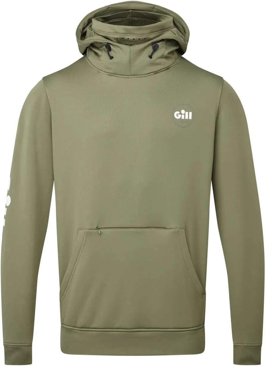 Gill Fishing Meridian Hoodie with Removable Gaiter - Quicky Dry & PFAS Free Water-Repellent Finish