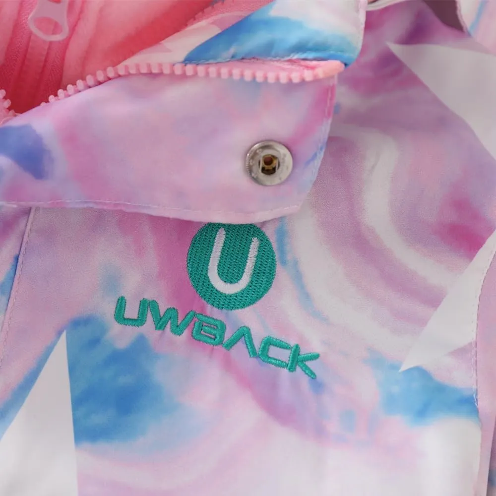 Girls Jacket 3 In 1 Detachable Liner Fleece Windproof Waterproof Lightweigt Coat With Hood