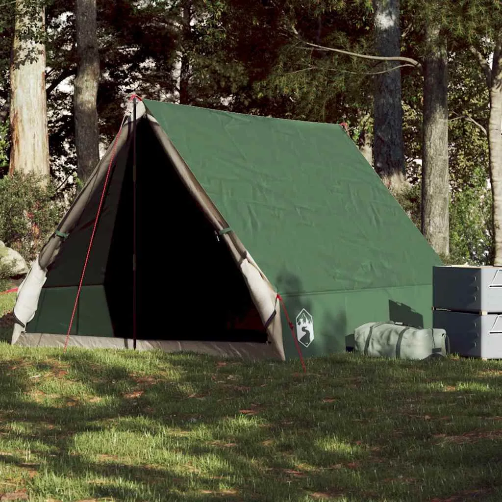 Green A-Frame Tent Last chance Waterproof 2-Person Expansive variety Camping