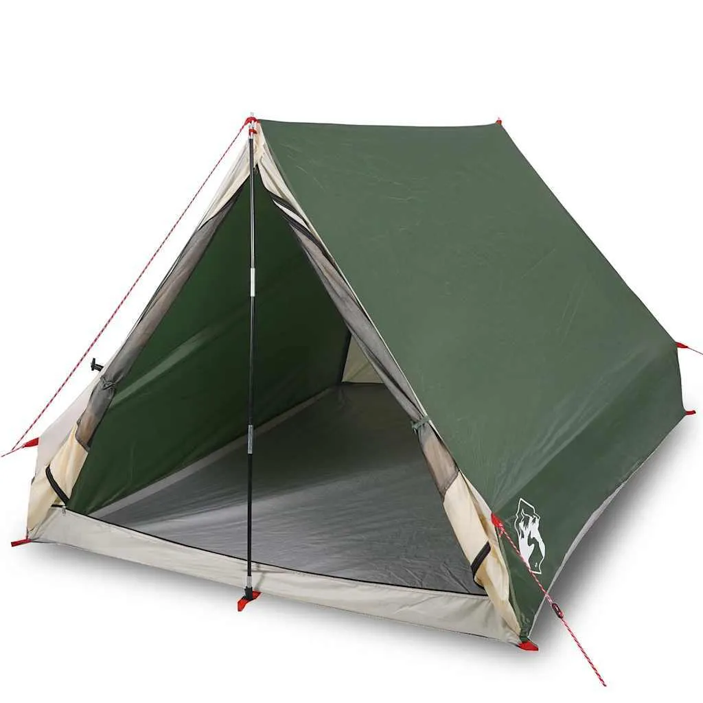 Green A-Frame Tent Last chance Waterproof 2-Person Expansive variety Camping