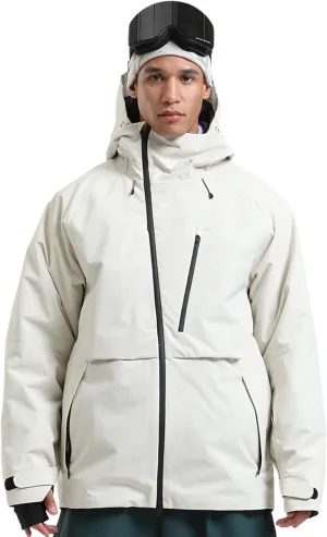 GSOU SNOW Men's Ski Jacket Women Waterproof Snowboard Coat Winter Snow Insulated Windproof Jacket