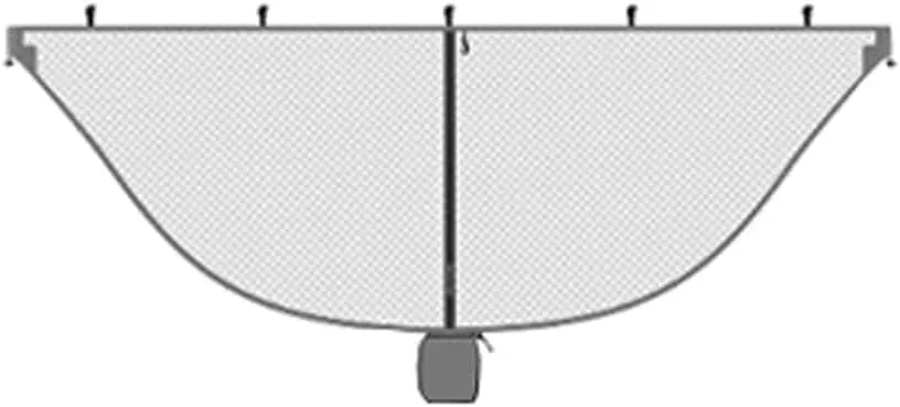 Hammocks Hammock Mosquito Net Lightweight Portable Hammock Netting Fits All Camping Hammocks and Suitable fo Spring Summer Autumn Outdoor Hammock