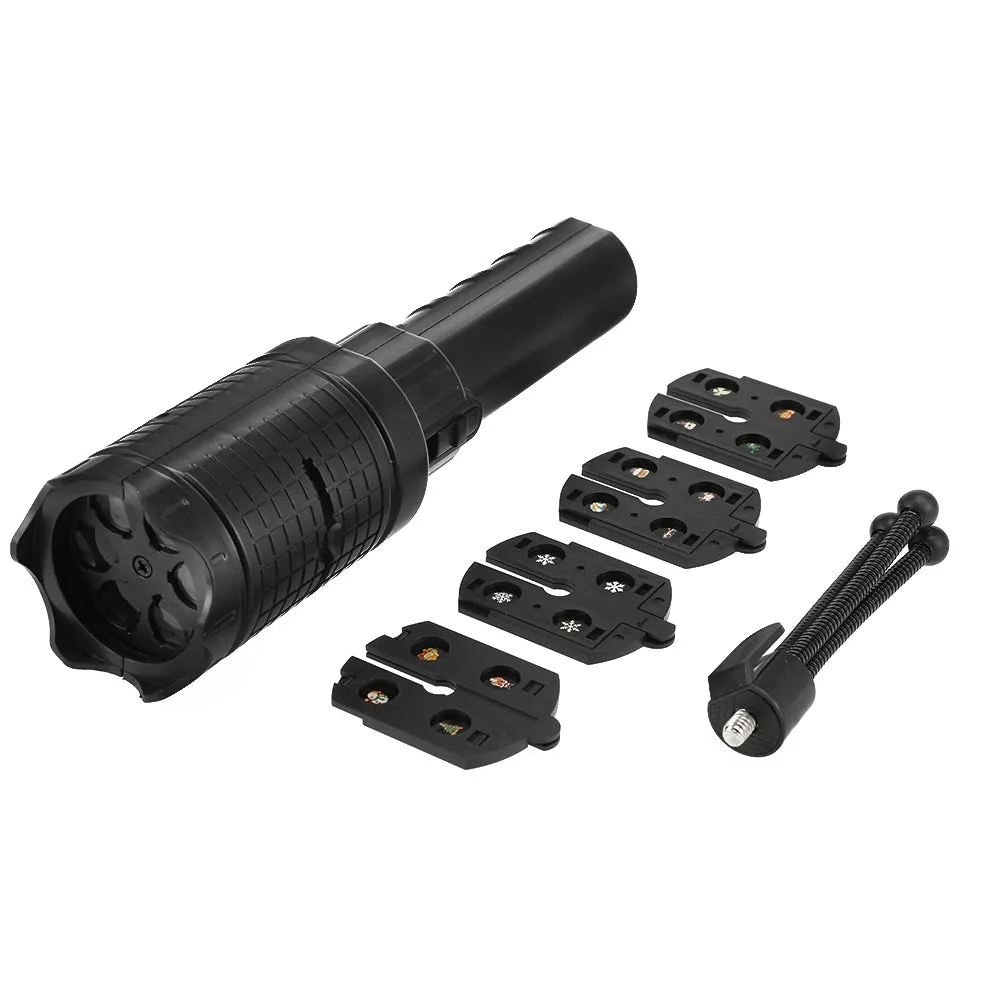 Handheld LED Flashlight Projection