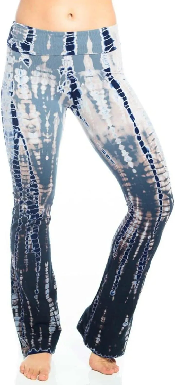 Hard Tail Roll Down Bootleg Flare Pant