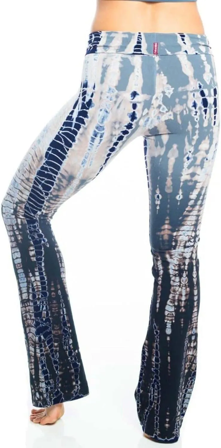 Hard Tail Roll Down Bootleg Flare Pant