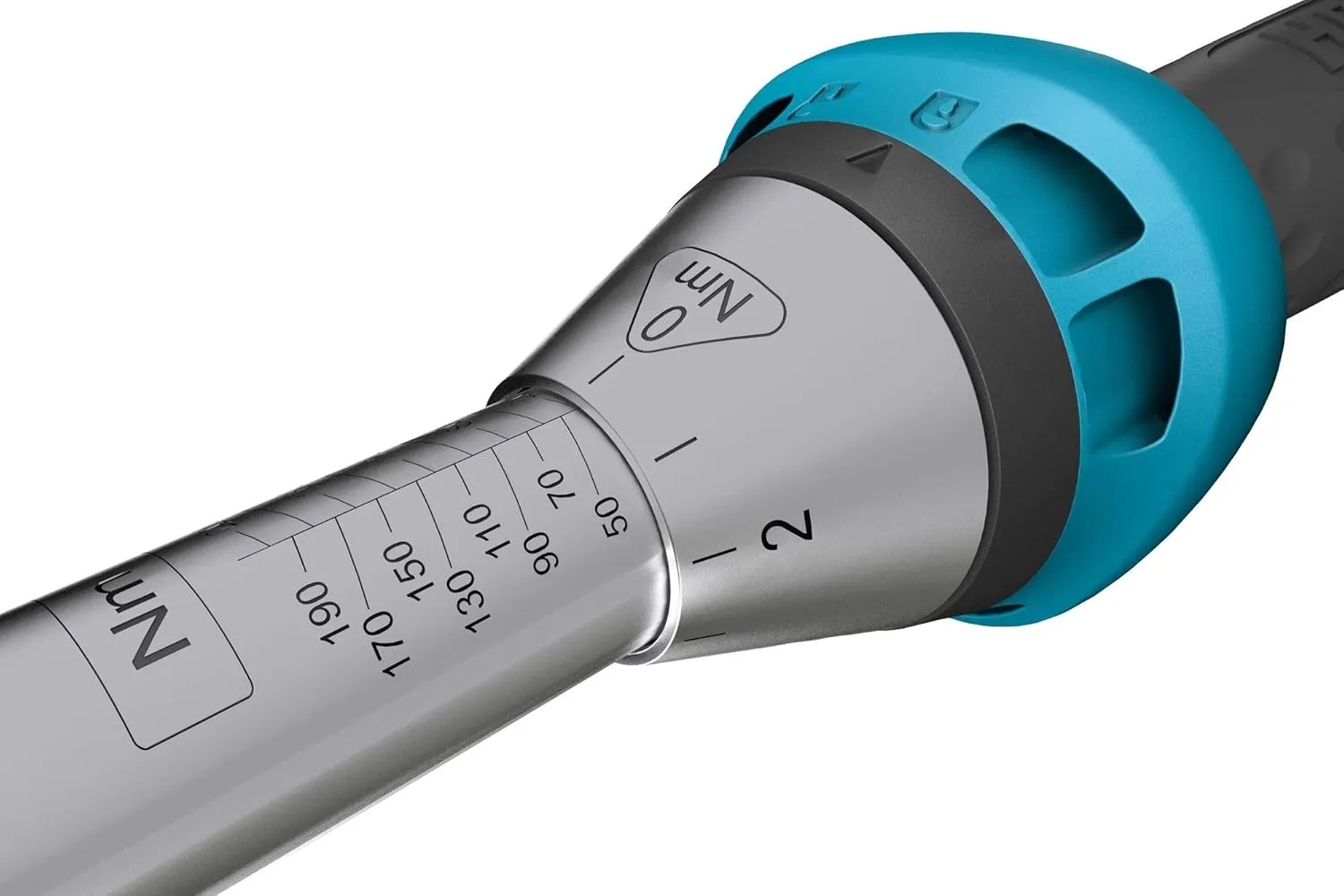 HAZET torque wrench 5120-3CT,10-60Nm, output: square 12.5 mm, 1/2 inch, tolerance: 3%, 30 teeth, operating angle 12 degrees I user-friendly compact reversible ratchet especially for commercial