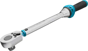HAZET torque wrench 5120-3CT,10-60Nm, output: square 12.5 mm, 1/2 inch, tolerance: 3%, 30 teeth, operating angle 12 degrees I user-friendly compact reversible ratchet especially for commercial