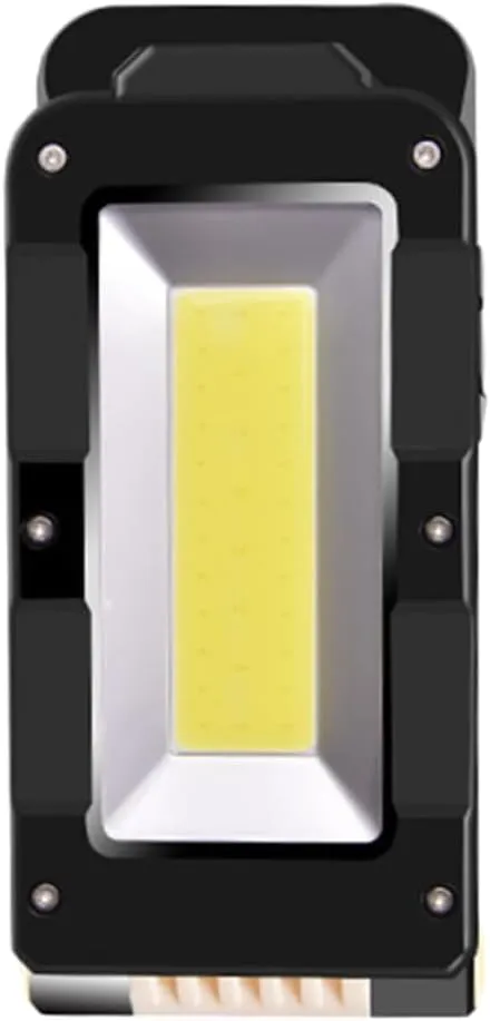 HEALLILY Torch Led Flashlight Magnet 3000 Lumens Compact for Vehicle Repair Camping Working Size s
