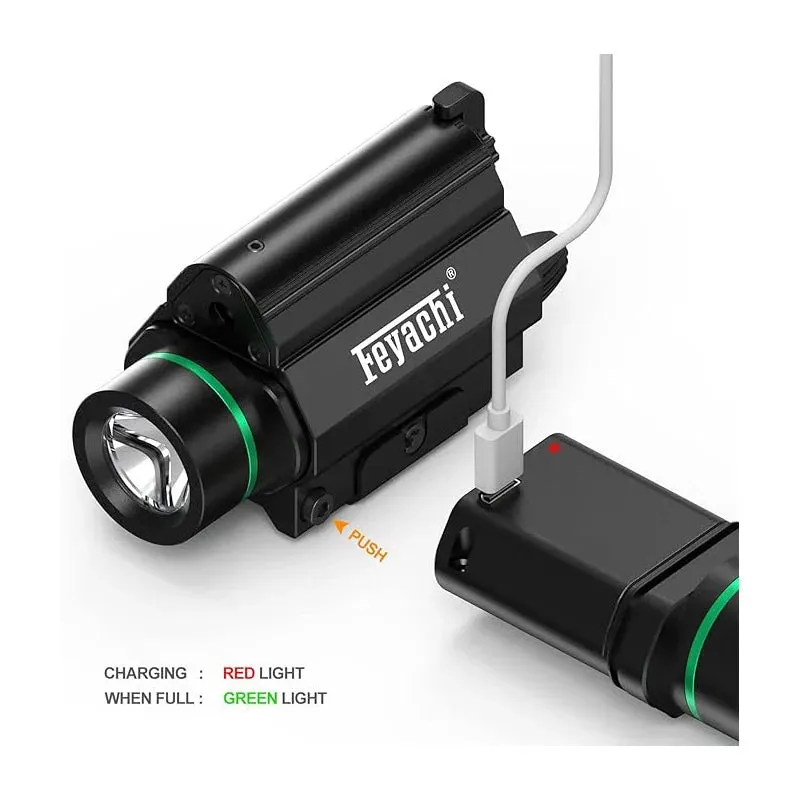 High Lumen Laser Flashlight Combo