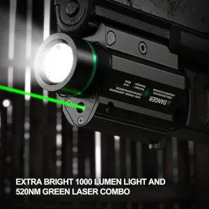 High Lumen Laser Flashlight Combo