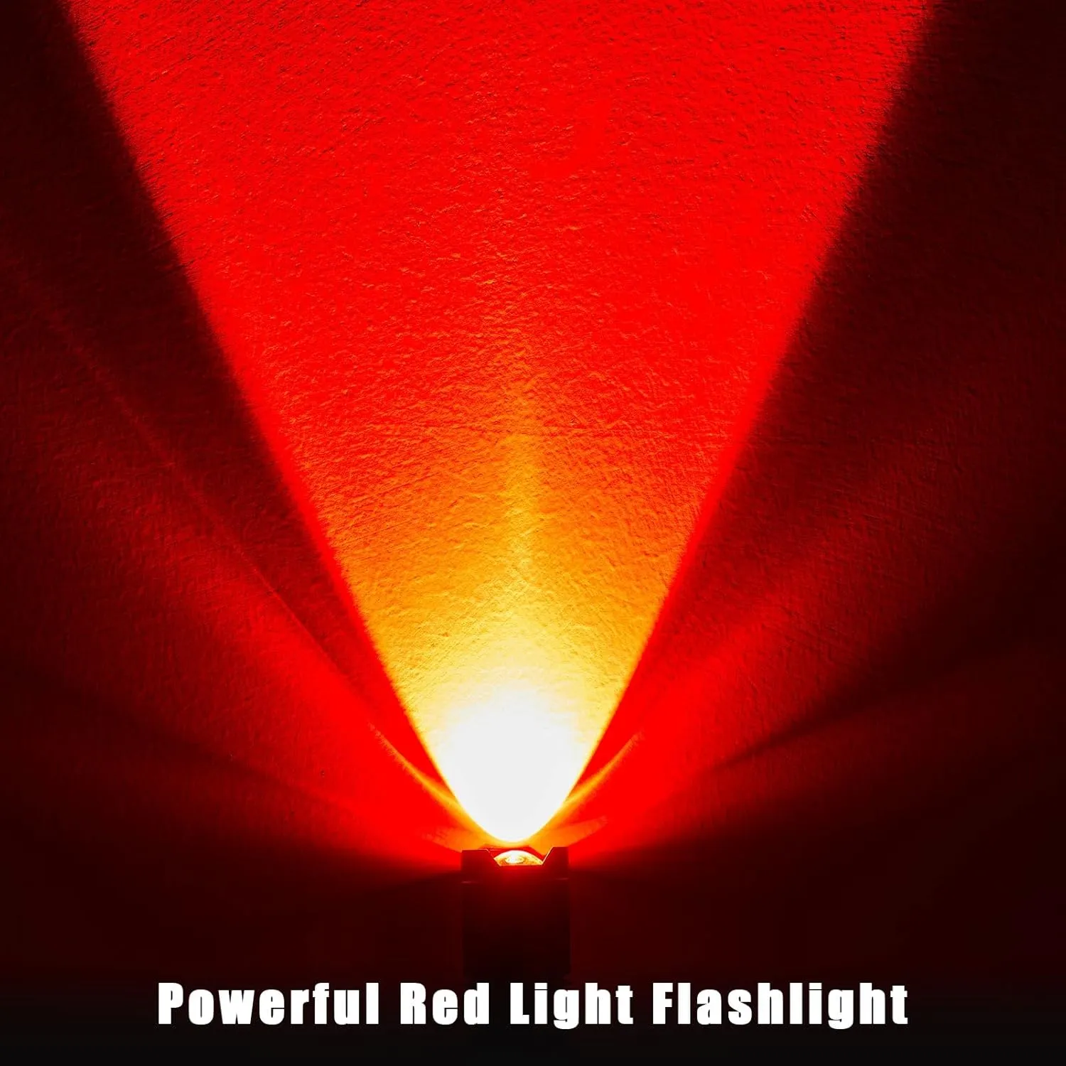 Honoson 3 Pieces Red Light Flashlight LED Single Mode Torch 1 Mode Scalable Red Lens Filter Flashlight for Night Astronomy Aviation Observation Beach Turtle Safe