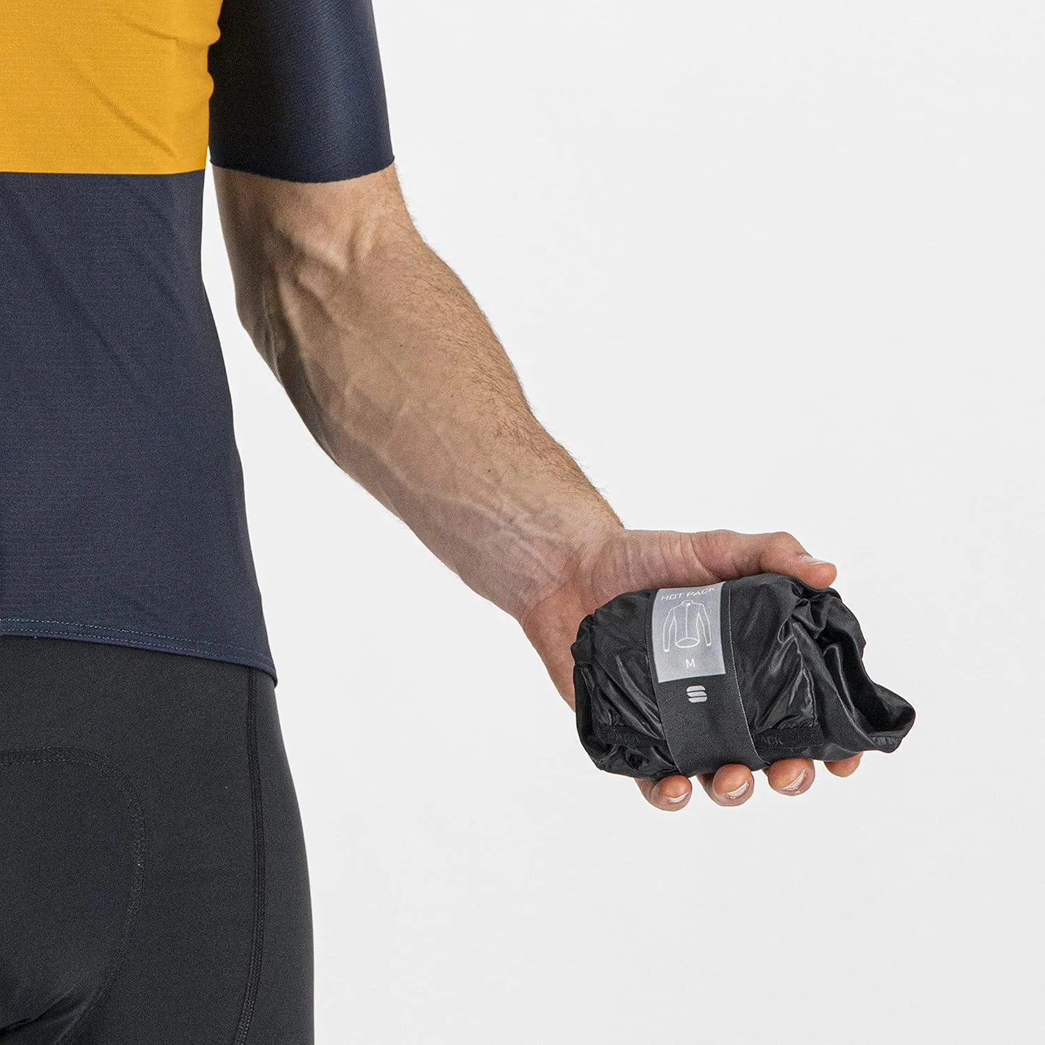 Hot Pack Easylight Jacket I Lightweight, Windproof, Water-Repellent, Packable Jacket for Cycling