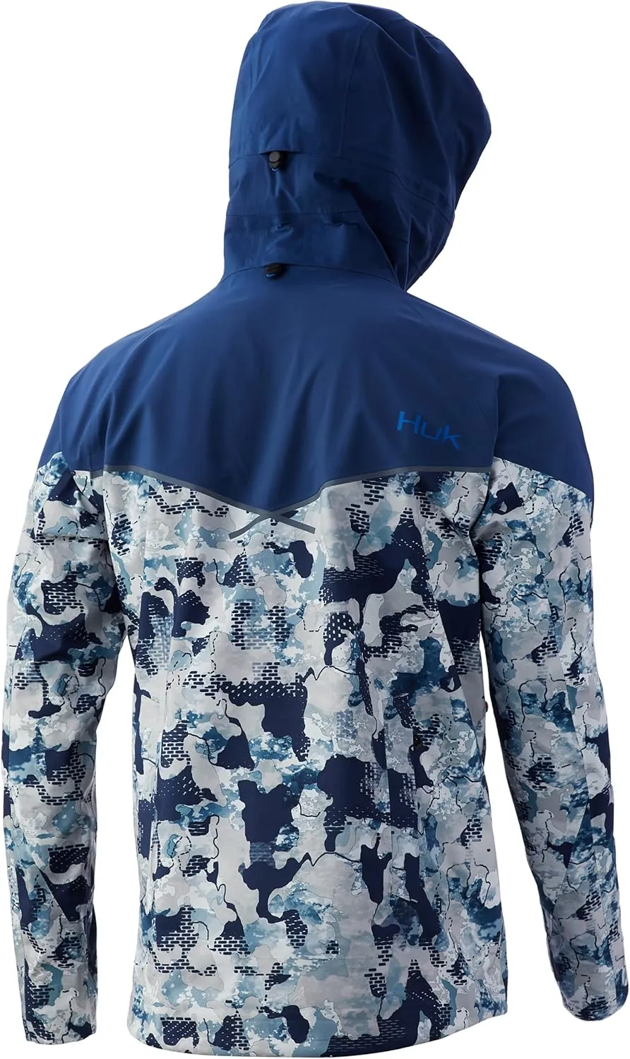 HUK Men's Icon X Superior 3l Shell | Wind & Waterproof Hooded Jacket