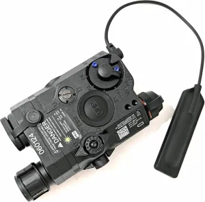 HWZ PEQ-15 Style Battery Case Box LED Flashlight (Black) for AEG GBB CQB tb68