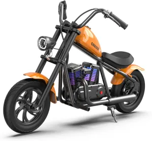HYPER GOGO Cruiser 12 Plus - Kid's Motorbike (Dark Orange)