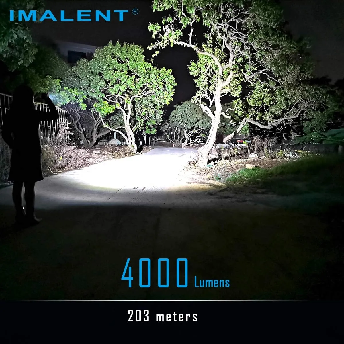 IMALENT LD70 Pocket EDC Flashlight, 4000 Lumens Compact Bright Powerful Flashlights with CREE XHP70.2 LED, Rechargeable Handheld Torch for Camping and Hiking (Fruit Green)
