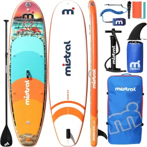Inflatable Stand Up Paddle Board with Premium SUP Paddleboard Accessories, Surf Control, Ultra-Light Paddle Boards for All Skill Levels, Wide Stable Anti-Slip EVA Deck Beginner Friendly