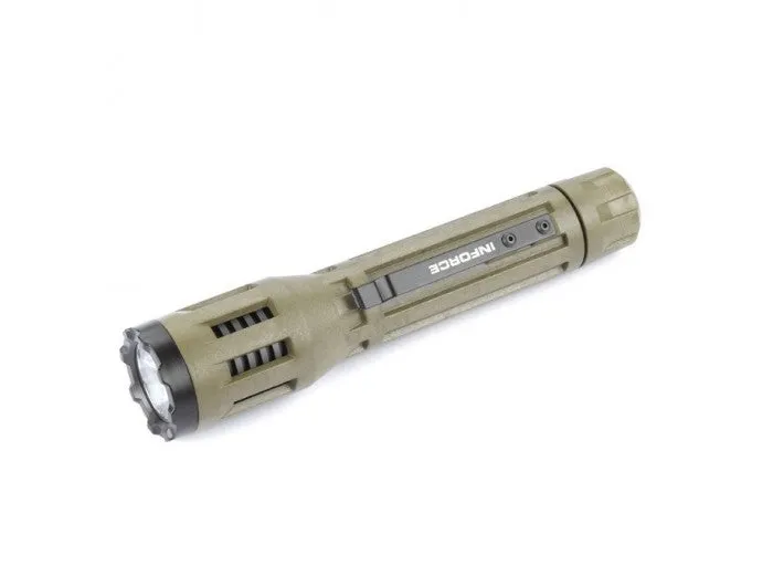 INFORCE 9VX White LED Tactical Flashlight - Flat Dark Earth