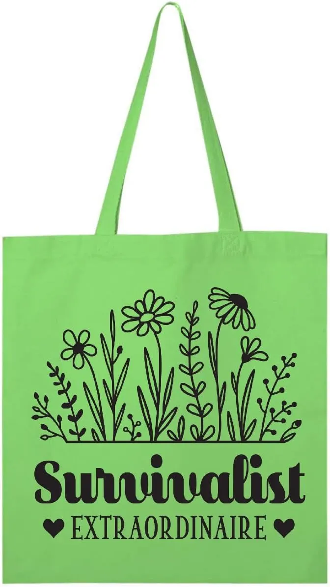 inktastic Survivalist Emergency Preparedness Tote Bag