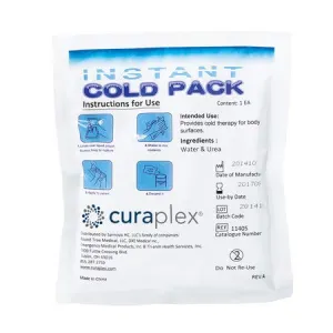 Instant Cold Pack, Large, 7" X 7.5", Case of 24